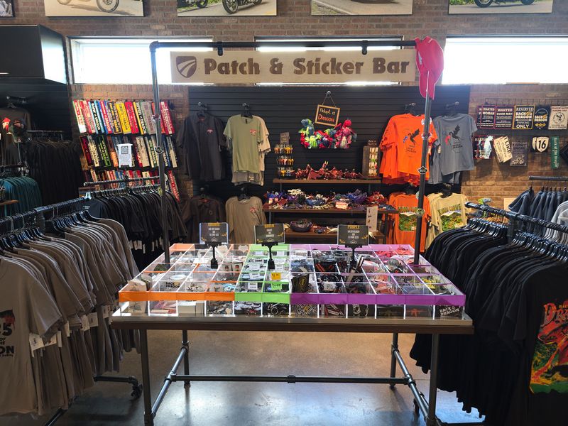 a selection of the best gifts for motorcycle enthusiasts at the back of the dragon gift shop